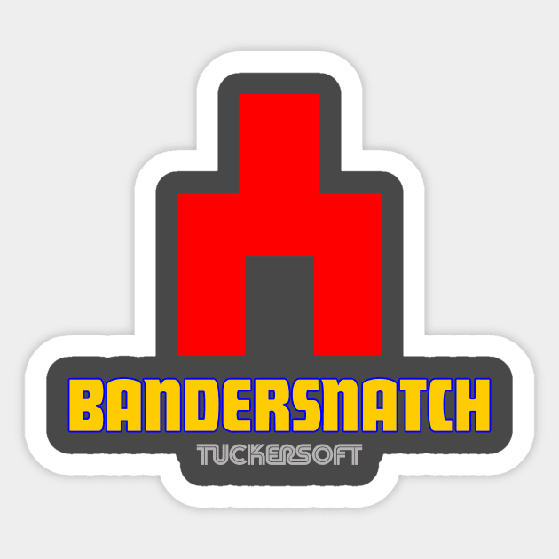 Bandersnatch Solid Sticker by ScarredProject